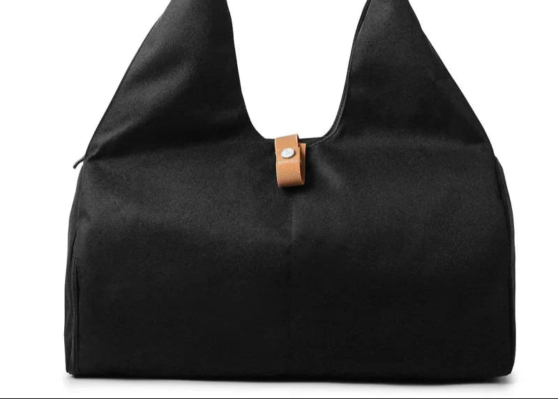Women'S Multi-Purpose Sports Bag - Waterproof with Shoe Pocket for Yoga, Gym, and Travel